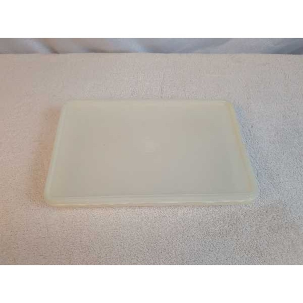 Tupperware Container with Lid Rectangular Food Storage Plastic